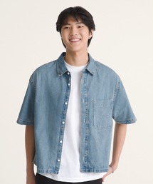 VANS | CYRUS ストレートヘム デニムシャツ / Cyrus Straight Hem Denim SS Wo VN000UBKCDX1(シャツ/ブラウス)