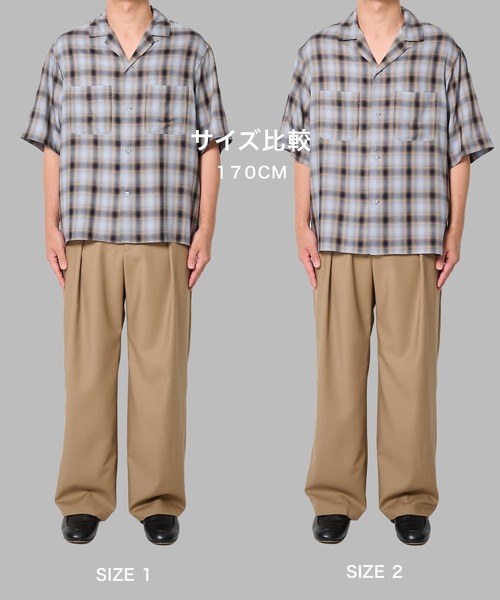 STUDIOUS(ステュディオス)の「【STUDIOUS】CupraAmunzen short sleeve shirts / 放熱素材 / 放湿素材 / 接触冷感 / キュプラショートスリーブシャツ(シャツ/ブラウス・メンズ・ベージュ/ブラウン/ネイビー・1/2)」の15枚目の写真