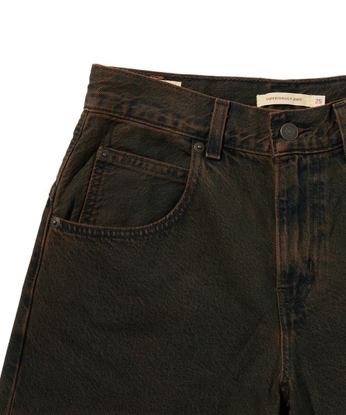 Levi's（リーバイス）の「Levi's/リーバイス スーパーバギージョーツ（デニムパンツ・レディース・ブラウン・24inch/25inch/26inch/27inch/28inch/23inch）」の8枚目の写真