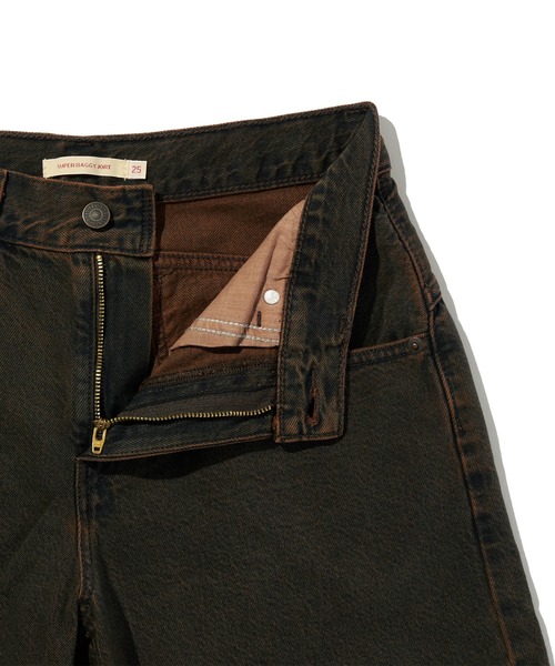 Levi's（リーバイス）の「Levi's/リーバイス スーパーバギージョーツ（デニムパンツ・レディース・ブラウン・24inch/25inch/26inch/27inch/28inch/23inch）」の9枚目の写真