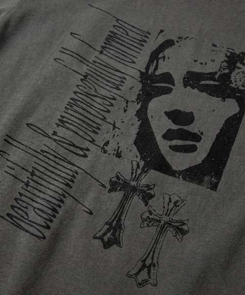 SAINTPAIN(セイントペイン)の「SPレタリングマリア半袖Tシャツチャコール(Tシャツ/カットソー・レディース・その他・MEDIUM/LARGE)」の3枚目の写真