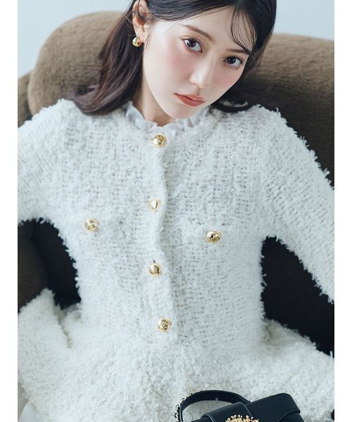 SNIDEL(スナイデル)の「メタルミニピアス(ピアス(両耳用)・レディース・シルバー/ゴールド・F)」の9枚目の写真