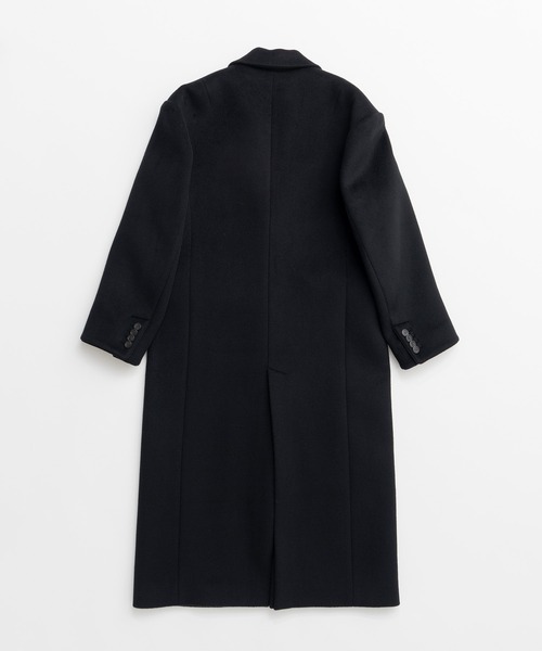 PRANK PROJECT(プランクプロジェクト)の「【2026Autumn Pre-Order】カシミヤブレンドワイドショルダーコート / Cashmere Blend Wide Shoulder Coat(チェスターコート・レディース・グレー/ブラウン/ブラック・36/38)」の14枚目の写真