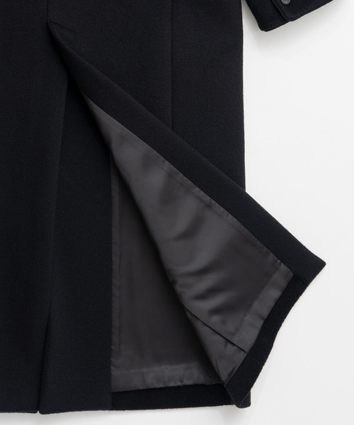 PRANK PROJECT(プランクプロジェクト)の「【2026Autumn Pre-Order】カシミヤブレンドワイドショルダーコート / Cashmere Blend Wide Shoulder Coat(チェスターコート・レディース・グレー/ブラウン/ブラック・36/38)」の16枚目の写真