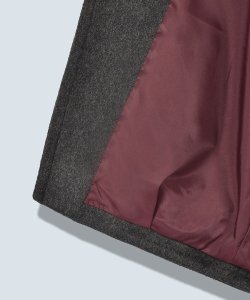 OMMO(オーエムエムオー)の「WRAP CUFF OVER COAT(その他アウター・レディース・グレー/ホワイト/ブラック・38/36)」の22枚目の写真