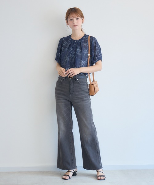 KATHARINE ROSS(キャサリンロス)の「ストレッチフレアデニムパンツ(デニムパンツ・レディース・ブラック・MEDIUM/SMALL)」の7枚目の写真