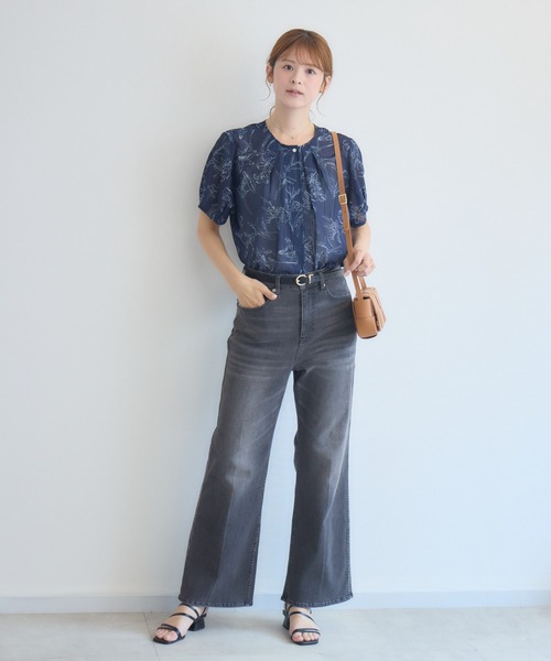 KATHARINE ROSS(キャサリンロス)の「ストレッチフレアデニムパンツ(デニムパンツ・レディース・ブラック・MEDIUM/SMALL)」の8枚目の写真