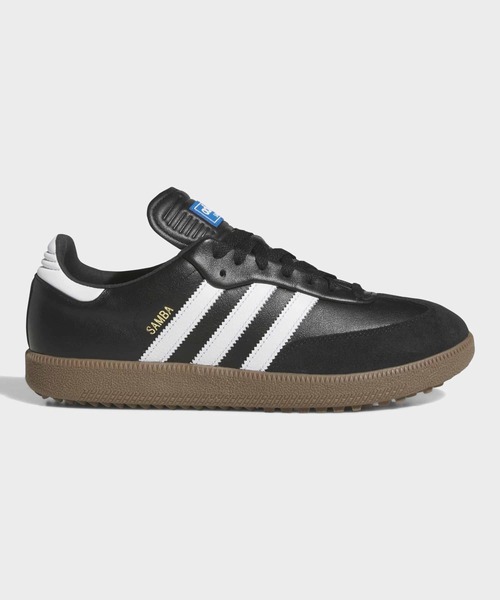 adidas(アディダス)の「オリジナルス サンバ ゴルフ フルグレインレザー【adidas Golf/アディダスゴルフ】(スニーカー・メンズ・ブラック×ホワイト・22.5cm/23.5cm/24.5cm/25.5cm/26.5cm/27.5cm/28.5cm/23.0cm/24.0cm/25.0cm/26.0cm/27.0cm/28.0cm/29.0cm/22.0cm)」の1枚目の写真