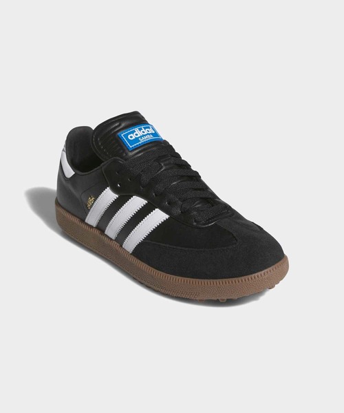 adidas(アディダス)の「オリジナルス サンバ ゴルフ フルグレインレザー【adidas Golf/アディダスゴルフ】(スニーカー・メンズ・ブラック×ホワイト・22.5cm/23.5cm/24.5cm/25.5cm/26.5cm/27.5cm/28.5cm/23.0cm/24.0cm/25.0cm/26.0cm/27.0cm/28.0cm/29.0cm/22.0cm)」の4枚目の写真