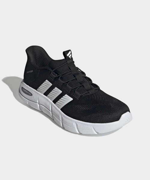 adidas（アディダス）の「CLOUDFOAM フレックス ラピッドフィット / CLOUDFOAM FLEX RAPIDFIT / アディダス adidas（スニーカー・メンズ・ブラック×ホワイト・24.5cm/25.0cm/25.5cm/26.0cm/26.5cm/27.0cm/27.5cm/28.0cm/28.5cm/29.0cm）」の4枚目の写真