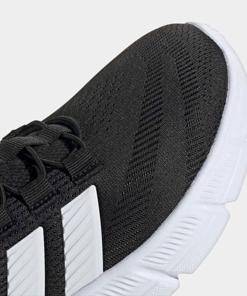 adidas（アディダス）の「CLOUDFOAM フレックス ラピッドフィット / CLOUDFOAM FLEX RAPIDFIT / アディダス adidas（スニーカー・メンズ・ブラック×ホワイト・24.5cm/25.0cm/25.5cm/26.0cm/26.5cm/27.0cm/27.5cm/28.0cm/28.5cm/29.0cm）」の7枚目の写真