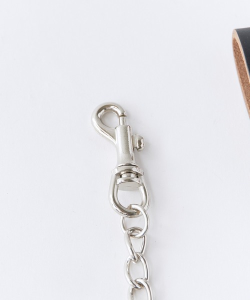 Schott（ショット）の「Schott/ショット WALLET CHAIN（ウォレットチェーン・メンズ・ブラック/ブラウン・FREE）」の4枚目の写真