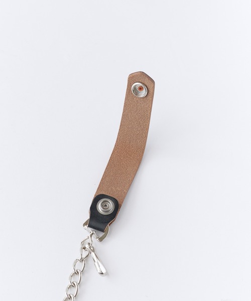 Schott（ショット）の「Schott/ショット WALLET CHAIN（ウォレットチェーン・メンズ・ブラック/ブラウン・FREE）」の3枚目の写真