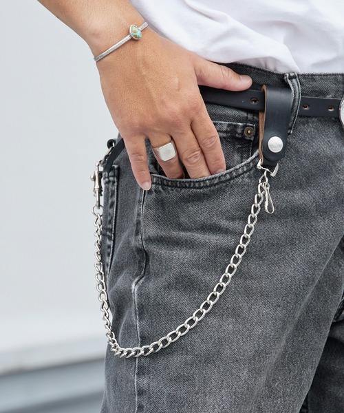 Schott（ショット）の「Schott/ショット WALLET CHAIN（ウォレットチェーン・メンズ・ブラック/ブラウン・FREE）」の11枚目の写真