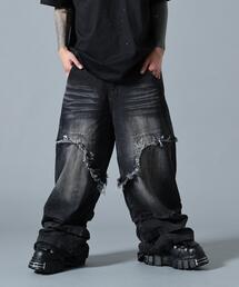 MAVYTH/メヴィス/TIERED DENIM PANTS