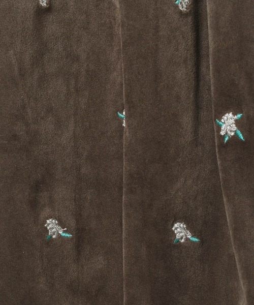LEPSIM(レプシィム)の「マシュマロベロア刺繍パンツ 1047000(その他パンツ・レディース・ブラウン/ブラック/アイボリー・FREE)」の10枚目の写真