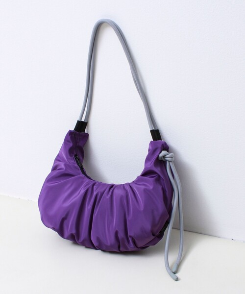 SML(エスエムエル)の「【SML/エスエムエル】CODE CROISSANT SHOULDER S ショルダーバッグ 撥水(ショルダーバッグ・メンズ・パープル・FREE)」の2枚目の写真