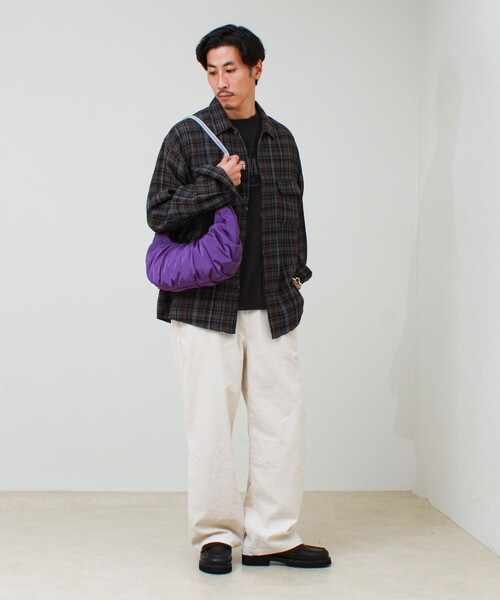SML(エスエムエル)の「【SML/エスエムエル】CODE CROISSANT SHOULDER S ショルダーバッグ 撥水(ショルダーバッグ・メンズ・パープル・FREE)」の6枚目の写真