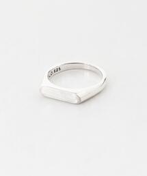 XOLO　SIGNET RING WITH HAIR LINE