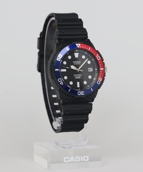 CASIO（カシオ）の「CASIO Collection / MRW-240H-1E2JF（アナログ腕時計・メンズ・ブラック×ブルー・FREE）」の10枚目の写真