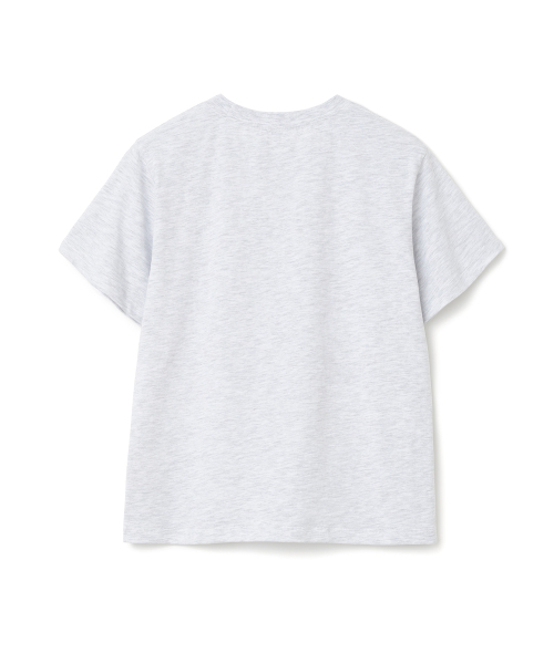 MILLO WOMEN（ミロウーマン）の「リトルポートレートTシャツ [ホワイトメランジ]（Tシャツ/カットソー・レディース・その他・ONE SIZE）」の3枚目の写真