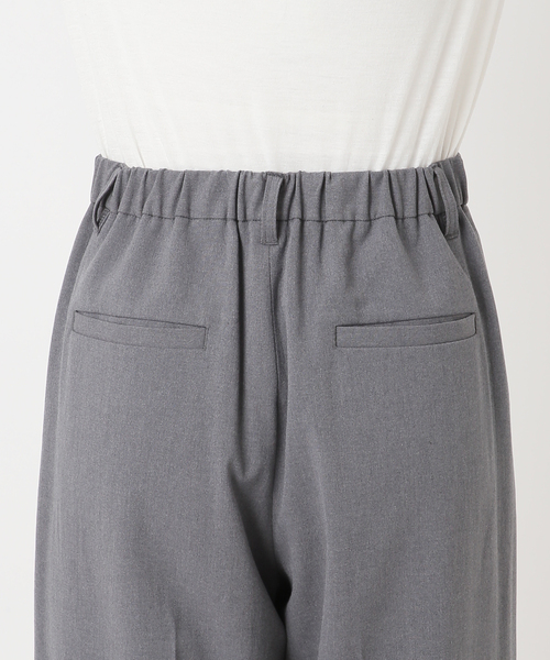 B.C STOCK(ベーセーストック)の「手洗い可 / BASICトラウザーパンツ(スラックス・レディース・ブラウン/チャコールグレー/ブラック・MEDIUM/SMALL)」の10枚目の写真