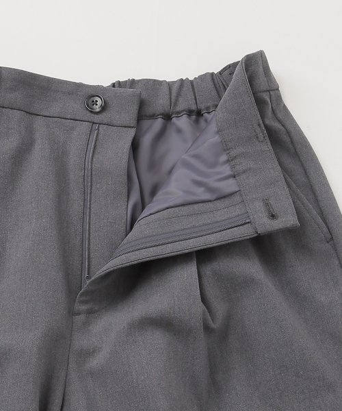 B.C STOCK(ベーセーストック)の「手洗い可 / BASICトラウザーパンツ(スラックス・レディース・ブラウン/チャコールグレー/ブラック・MEDIUM/SMALL)」の8枚目の写真