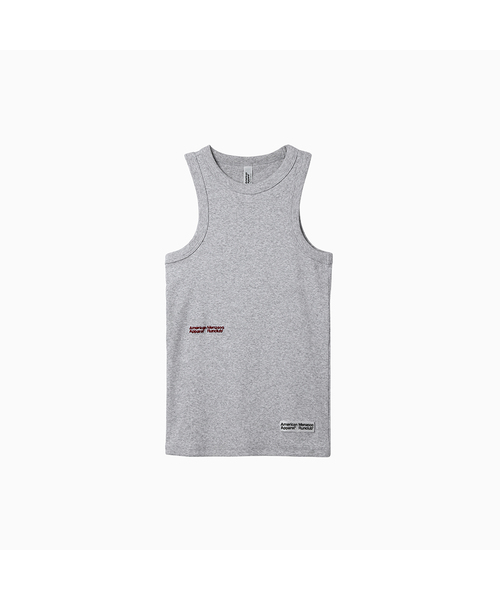 MENASOO(ミナス)の「MNS x American apparel 261 Sleeveless_Gray(Tシャツ/カットソー・レディース・グレー・SMALL/MEDIUM)」の1枚目の写真