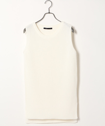 Heather | アゼアミスリットノースリーブ　716287(ニット/セーター)