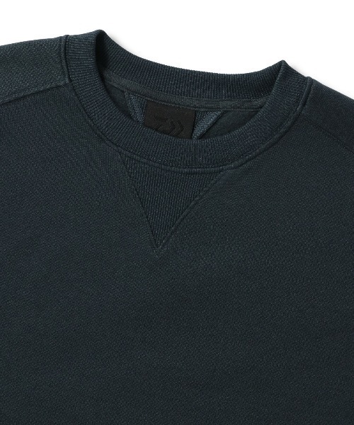 DAIWA PIER39（ダイワピア39）の「DAIWA PIER39 TECH SWEAT CREW FREEDOM SLEEVE ダイワピア39 テックスウェットクルーフリーダムスリーヴ（スウェット・メンズ・ヘザーグレー/ブラック/イエロー/ライトブラウン・X-LARGE/LARGE/MEDIUM/SMALL）」の6枚目の写真