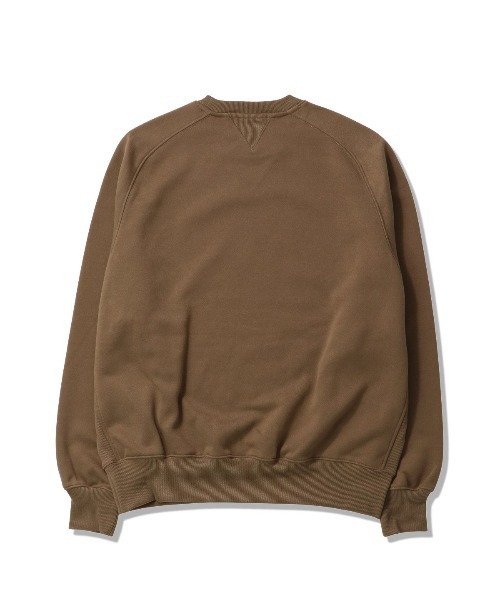 DAIWA PIER39（ダイワピア39）の「DAIWA PIER39 TECH SWEAT CREW FREEDOM SLEEVE ダイワピア39 テックスウェットクルーフリーダムスリーヴ（スウェット・メンズ・ヘザーグレー/ブラック/イエロー/ライトブラウン・X-LARGE/LARGE/MEDIUM/SMALL）」の9枚目の写真