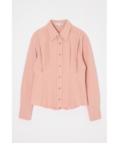 MOUSSY(マウジー)の「CORSET FIT シャツ(シャツ/ブラウス・レディース・ブラウン/ピンク・FREE)」の2枚目の写真