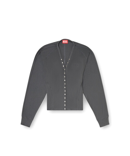 DIESEL（ディーゼル）の「ウィメンズ 長袖トップ T-ISERINA（その他トップス・レディース・グレー・LARGE/X-SMALL/MEDIUM）」の4枚目の写真