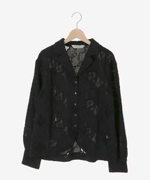 TORRAZZO DONNA別注 開襟レースシャツ