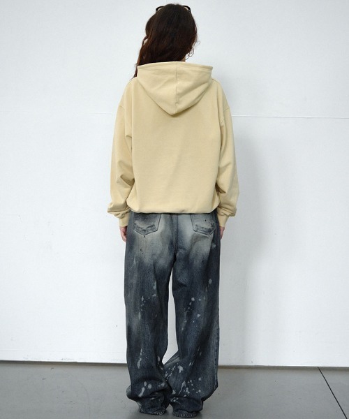 Midnight Move(ミッドナイトムーブ)の「A'GEM/9 × .kom 『MIDNIGHT MOVE/ミッドナイトムーブ』レタージップアップパーカー(パーカー・レディース・グリーン/パープル/イエロー・FREE)」の17枚目の写真