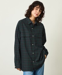 GREY LABEL フランネルチェックシャツ