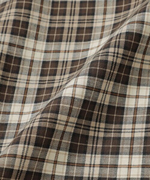 MACKINTOSH PHILOSOPHY(マッキントッシュ フィロソフィー)の「GREY LABEL フランネルチェックシャツ(シャツ/ブラウス・レディース・グリーン/ベージュ系その他4・2)」の13枚目の写真