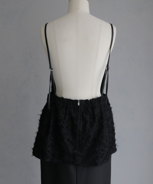 &g'aime（アンジェム）の「【&ｇ'aime 】ジャガードドッキングワンピース　Jacquard Docking Dress（ワンピース・レディース・ブラック/ブラウン・FREE）」の10枚目の写真