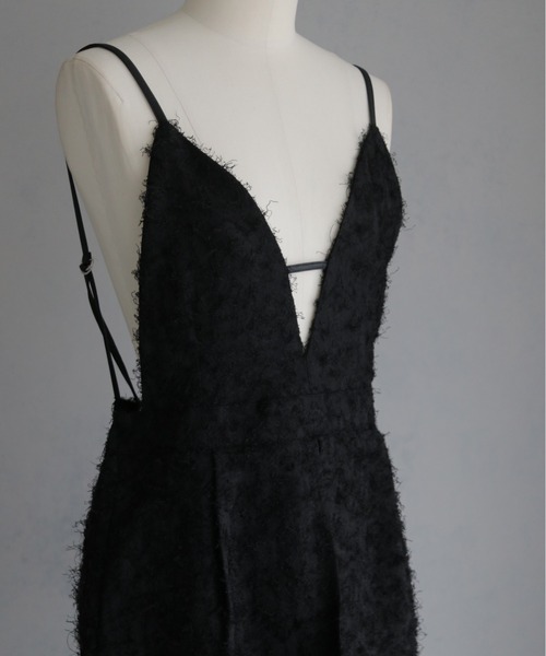 &g'aime（アンジェム）の「【&ｇ'aime 】ジャガードドッキングワンピース　Jacquard Docking Dress（ワンピース・レディース・ブラック/ブラウン・FREE）」の11枚目の写真