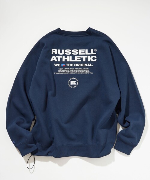 Russell Athletic(ラッセルアスレティック)の「RUSSELL ATHLETIC/ラッセルアスレチック 限定展開 RUSSELL ATHLETIC × FREAK'S STORE / 別注 RS ロゴスウェット(スウェット・メンズ・ベージュ/ブラック/アッシュグレー/ピンク/ネイビー・LARGE/MEDIUM/SMALL)」の17枚目の写真