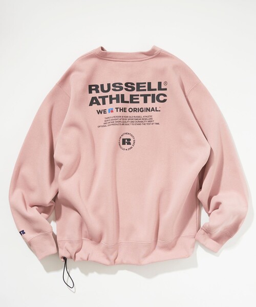 Russell Athletic(ラッセルアスレティック)の「RUSSELL ATHLETIC/ラッセルアスレチック 限定展開 RUSSELL ATHLETIC × FREAK'S STORE / 別注 RS ロゴスウェット(スウェット・メンズ・ベージュ/ブラック/アッシュグレー/ピンク/ネイビー・LARGE/MEDIUM/SMALL)」の20枚目の写真