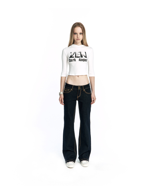 KASHIKO(カシコ)の「Zen Angel Hoodie Top White(Tシャツ/カットソー・レディース・その他・SMALL/MEDIUM)」の2枚目の写真