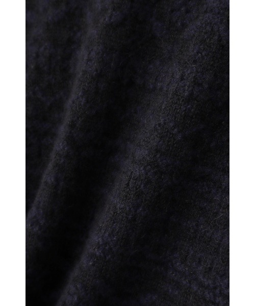 YLEVE(イレーヴ)の「YLEVE / ORGANIC WOOL SUPER FINE ALPACA PATTERN KN(ニット/セーター・メンズ・ブラック・5/4)」の11枚目の写真
