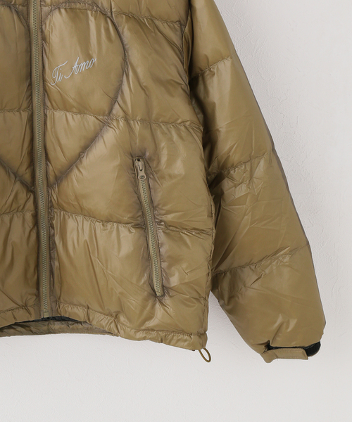 Carne Bollente(カルネボレンテ)の「Carne Bollente / カルネボレンテ Lovepuffer 2.0(ダウンジャケット/コート・レディース・ブラック/ブラウン・SMALL)」の4枚目の写真