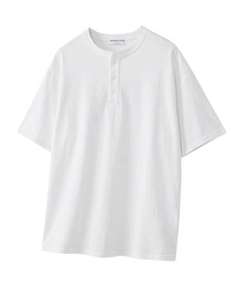 UNTAPPED STUDIO（アンタップドスタジオ）の「ピグメントヘンリーネックオーバーサイズ半袖Tシャツ3COLOR（Tシャツ/カットソー）」