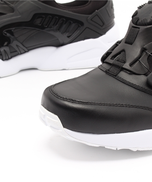 PUMA（プーマ）の「PUMA(プーマ) DISC BLAZE LEATHER スニーカー（スニーカー・メンズ・ブラック・28/27/26）」の5枚目の写真
