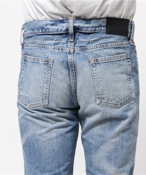 JACKROSE（ジャックローズ）の「【日本製】ハードダメージタイトストレートデニム（デニムパンツ・メンズ・サックスブルー・M/L/XL/S）」の10枚目の写真