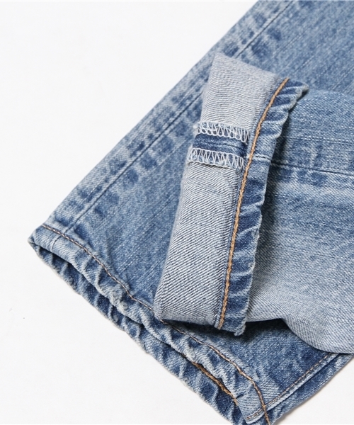 JACKROSE（ジャックローズ）の「【日本製】ハードダメージタイトストレートデニム（デニムパンツ・メンズ・サックスブルー・M/L/XL/S）」の13枚目の写真