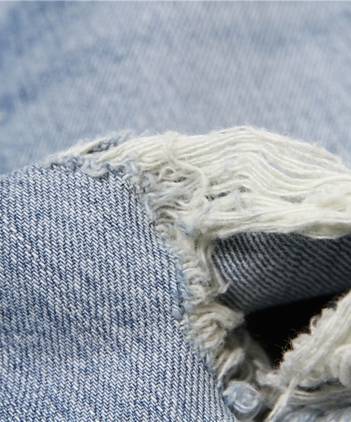 JACKROSE（ジャックローズ）の「【日本製】ハードダメージタイトストレートデニム（デニムパンツ・メンズ・サックスブルー・M/L/XL/S）」の7枚目の写真