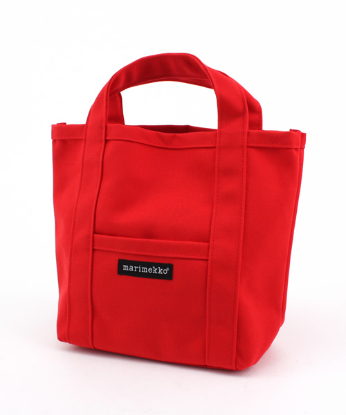 BEAUTY&YOUTH UNITED ARROWS（ビューティーアンドユースユナイテッドアローズ）の「BY MMK MiniPeruskassi TT（トートバッグ・レディース・オフホワイト/ブラック/レッド・フリー）」の3枚目の写真